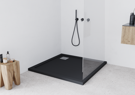 Душевой поддон из литьевого мрамора Taliente 100x100 PTA-ST-100Bstone